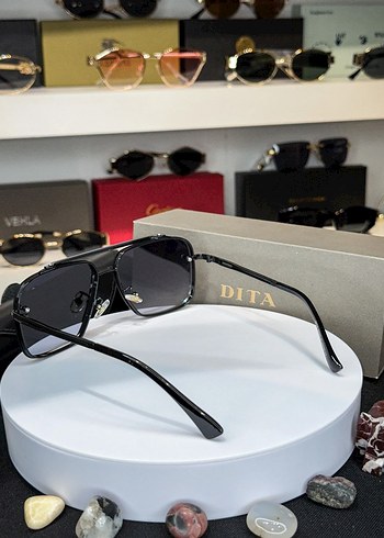 Siyah DITA Klasik  Güneş Gözlüğü - Görsel 2