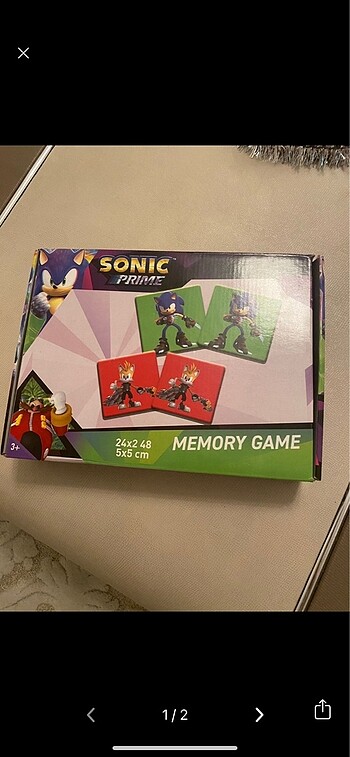 Sonic oyun kartları
