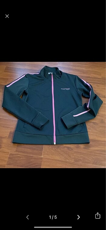 Fermuar detaylı sweat