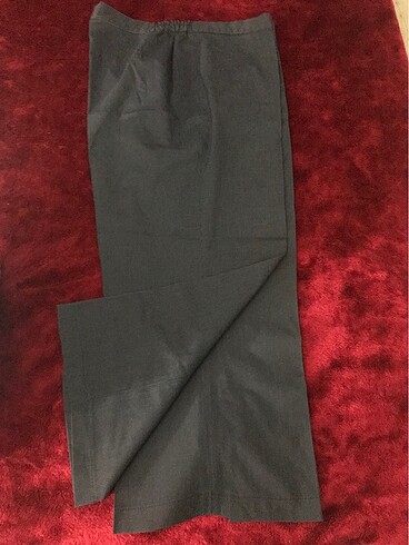xxl Beden lacivert Renk Yazlık bilekte şık pantalon