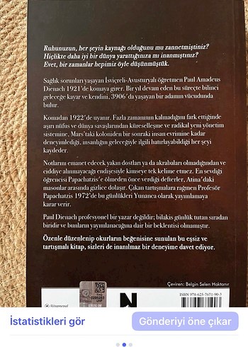 Gelecekten Günlükler - Paul Amadeus Dienach