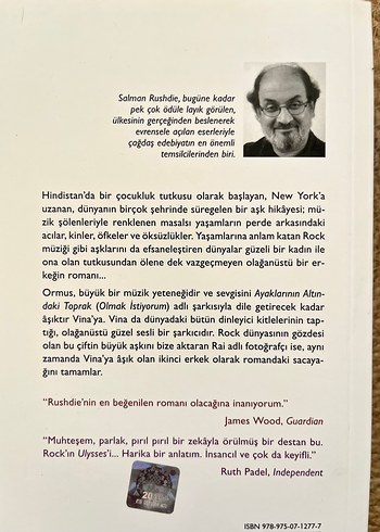  Beden Ayaklarının Altındaki Toprak - Salman Rushdie