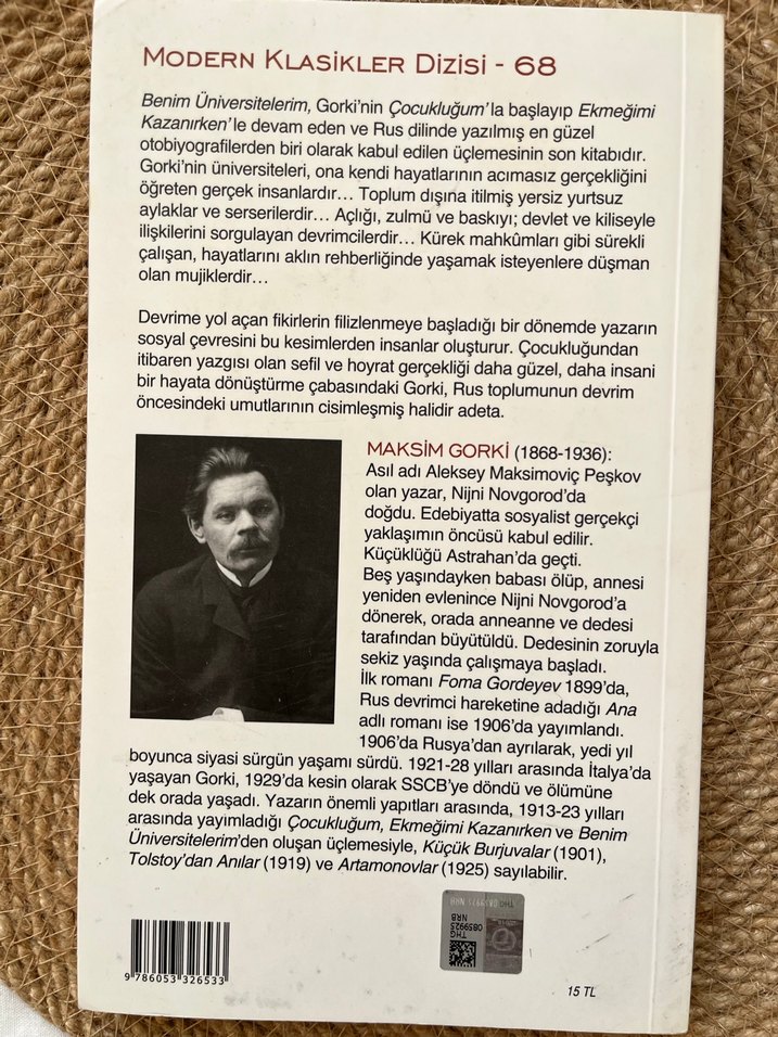 Benim Üniversitelerim - Maksim Gorki - Görsel 2