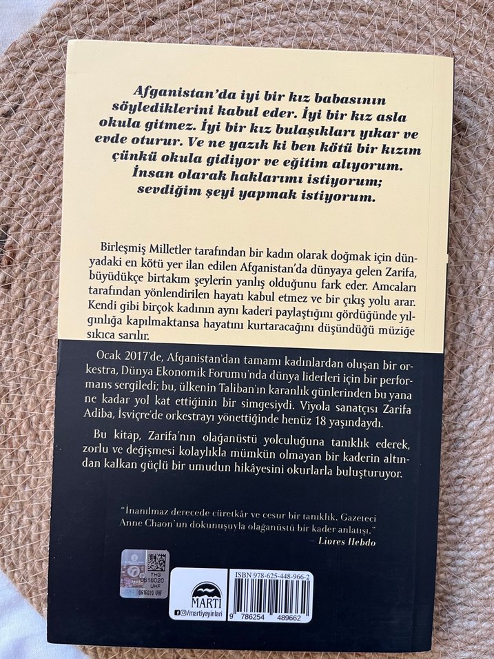 Özgürlük İçin Çalmak - Zarifa Adiba - Görsel 2