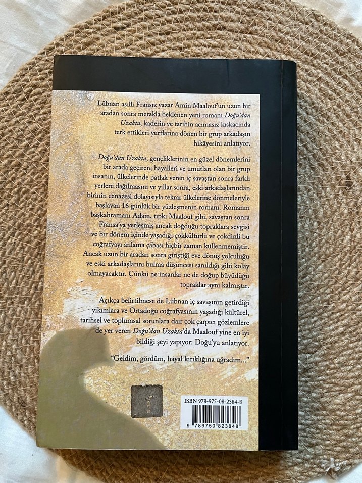 Doğu'dan Uzakta - Amin Maalouf - Görsel 2