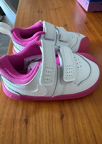 Kız Çocuk Pembe Cırt Cırtlı Spor Ayakkabı - Görsel 2