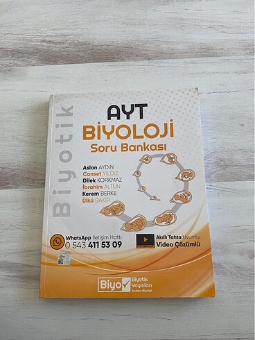 Biyotik yayınları biyoloji ayt soru bankası