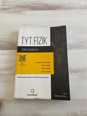 İncedetay fizik tyt soru bankası