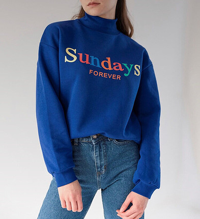 Sweatshirt sunday baskili