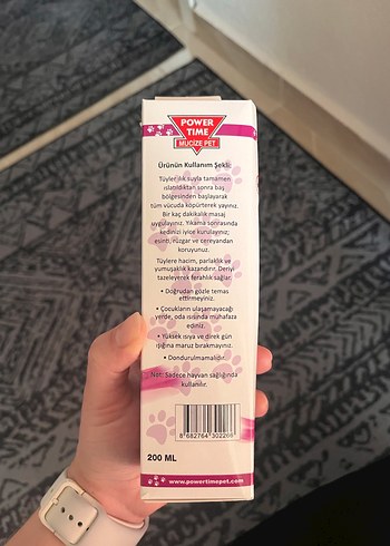 Lavanta Yağlı Bitkisel Kedi Şampuanı - Görsel 3