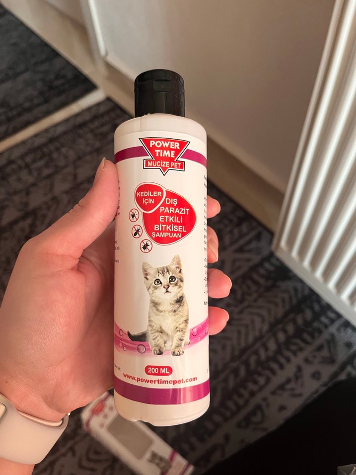 Lavanta Yağlı Bitkisel Kedi Şampuanı - Görsel 2