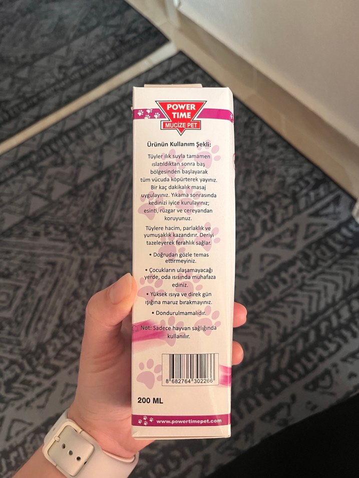 Lavanta Yağlı Bitkisel Kedi Şampuanı - Görsel 3