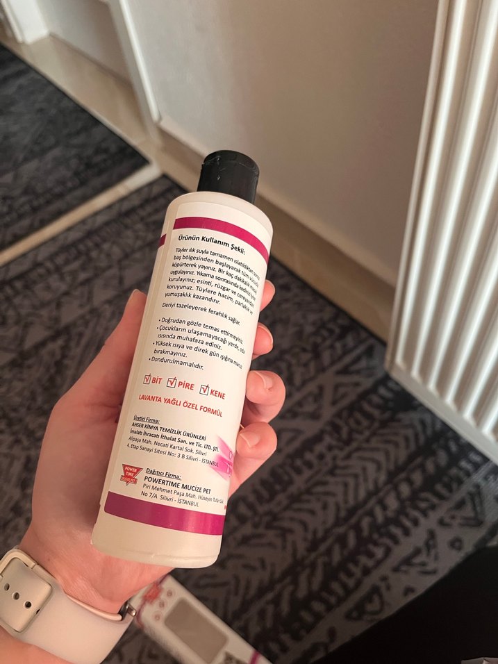 Lavanta Yağlı Bitkisel Kedi Şampuanı - Görsel 4