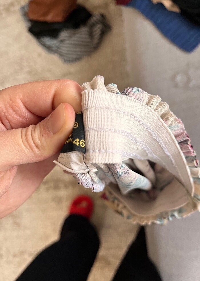 Çiçek desenli yazlık salaş pantolon - Görsel 5