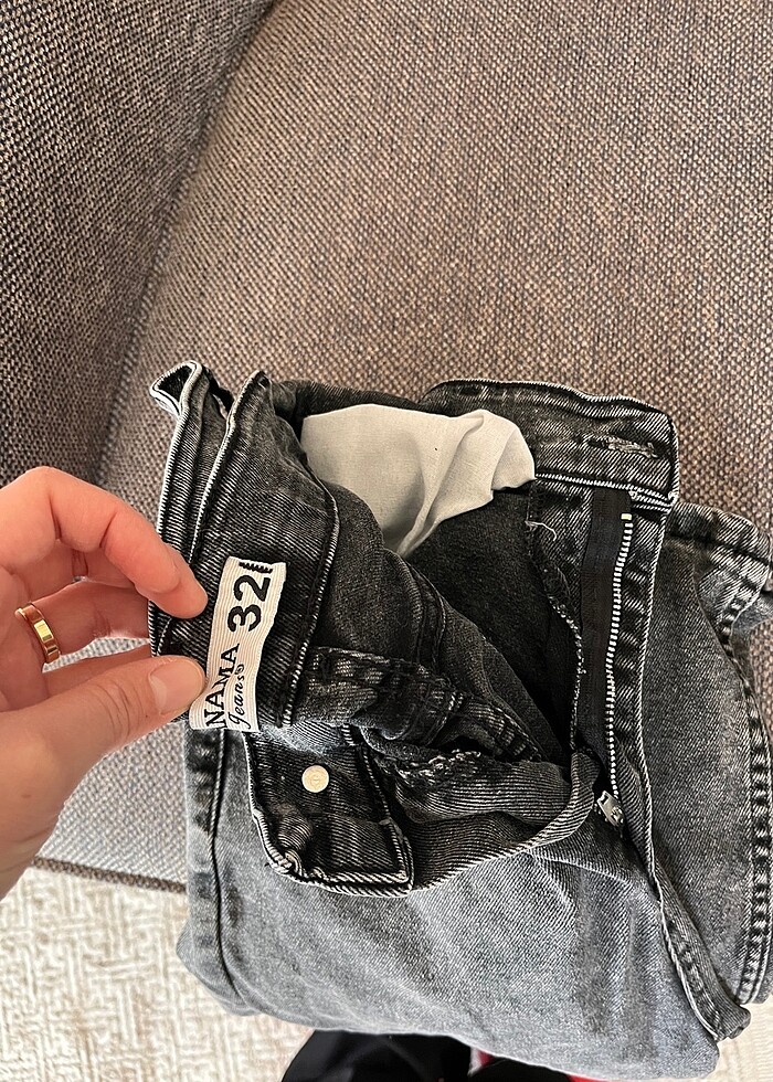 Füme kot pantolon - Görsel 2