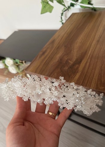 Gelin tacı tokası - Görsel 5