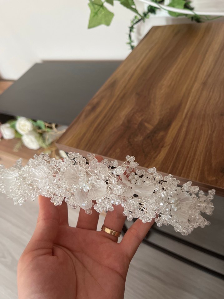 Gelin tacı tokası - Görsel 5