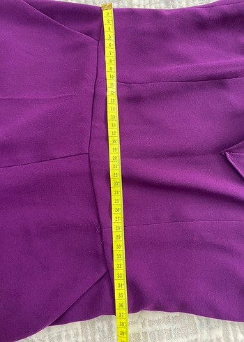 Mor Drapeli Kadın Uzun Tulum - Görsel 6