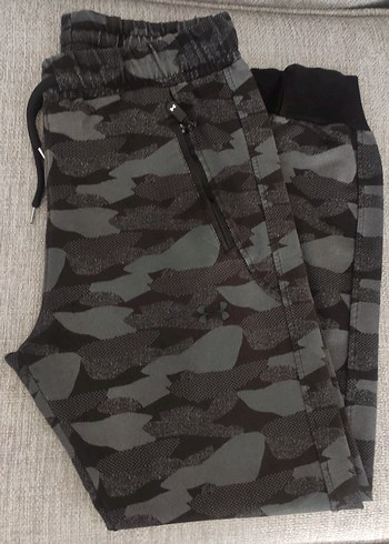 Erkek Gri Kamuflaj Outdoor Eşofman Altı - Görsel 2