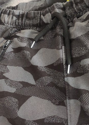 Erkek Gri Kamuflaj Outdoor Eşofman Altı - Görsel 4