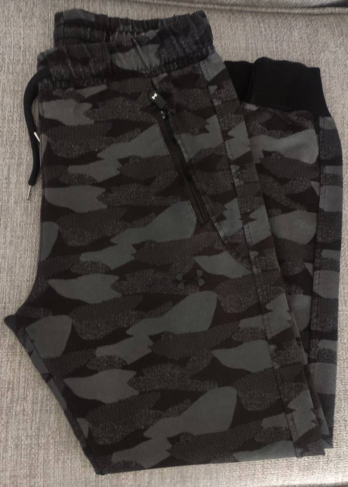 Erkek Gri Kamuflaj Outdoor Eşofman Altı - Görsel 3