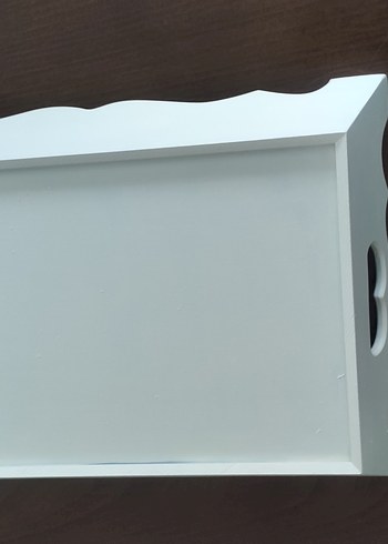 Ahşap boyama Tepsi - Görsel 8