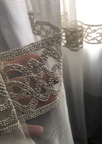 Modern Klasik Tül Perde eni 3 metre boy 270 - Görsel 7