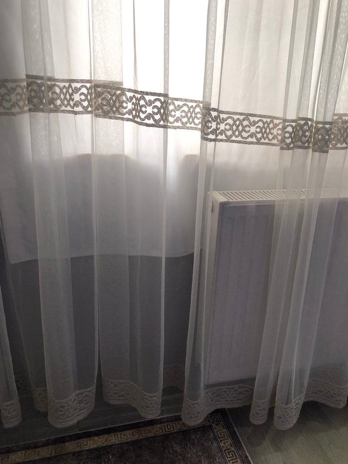 Modern Klasik Tül Perde eni 3 metre boy 270 - Görsel 5