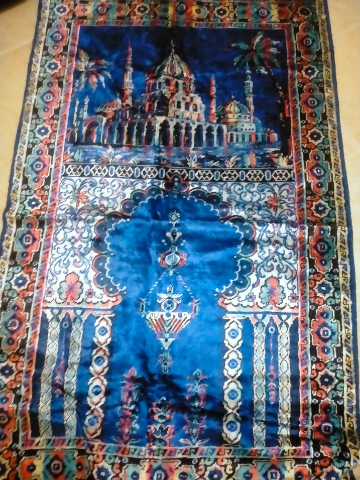 Antika kadife dokuma seccade - Görsel 2