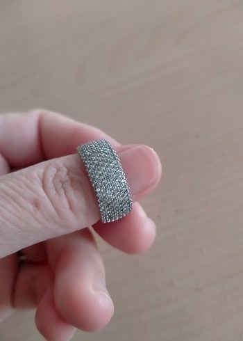 Gümüş tamtur yüzük - Görsel 4