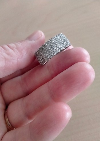 Gümüş tamtur yüzük - Görsel 2