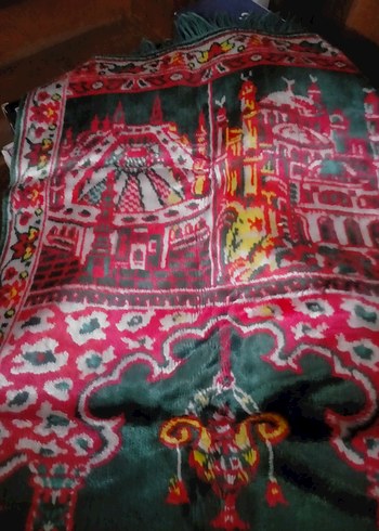 Antika 1950 lerden kadife seccade - Görsel 3