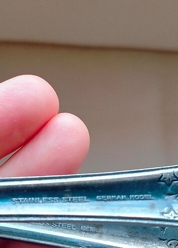 American Vintage Antika alman servis kaşıkları