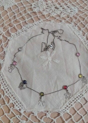 Sterling silver Gümüş şans kolyesi