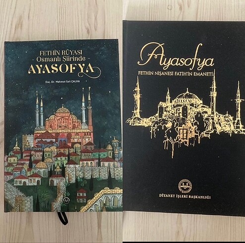 Ayasofya Üzerine 2 kitap