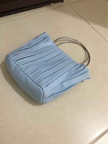 Askılı çanta mavi