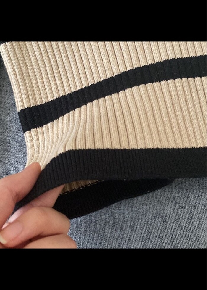 bershka crop kazak - Görsel 3