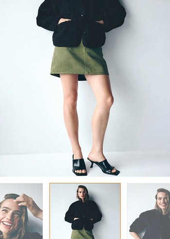 H&M viral pelüş ceket - Görsel 2