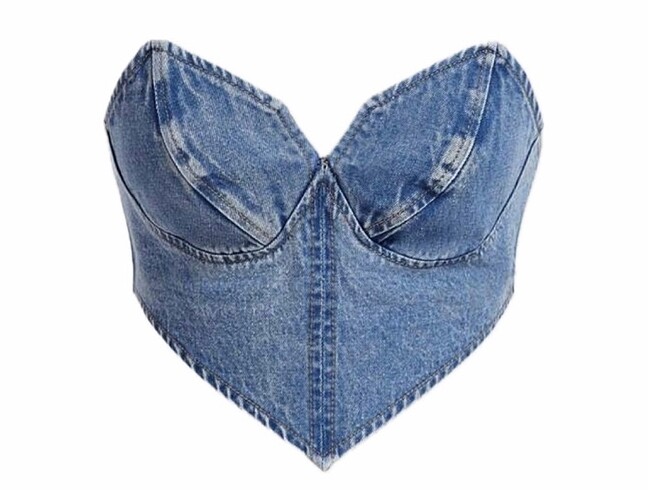 Denim Crop