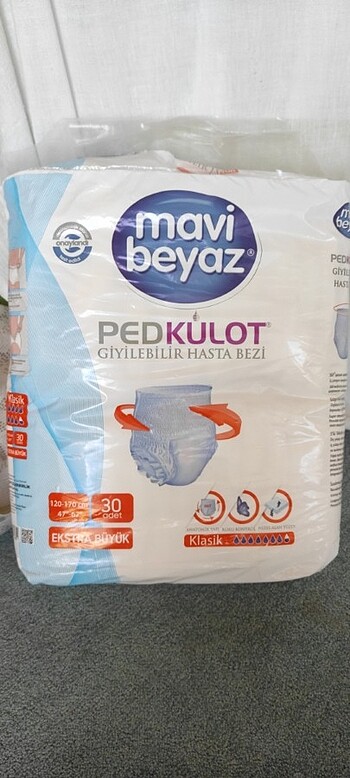 Külot bez giyilebilir hasta bezi