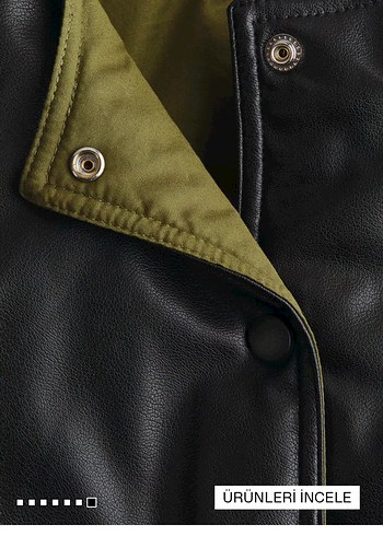 Çift yüzlü pilot ceketi - Görsel 6