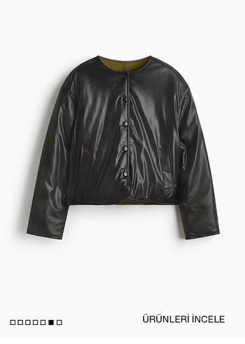 Çift yüzlü pilot ceketi - Görsel 7