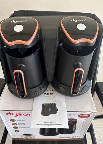 Dyson Siyah Çift Demlik Kahve Makinesi