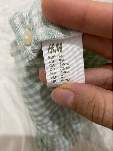 6-9 Ay Beden çeşitli Renk H&M Kız Bebek Elbise