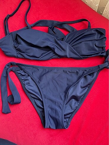 Lacivert bikini takım
