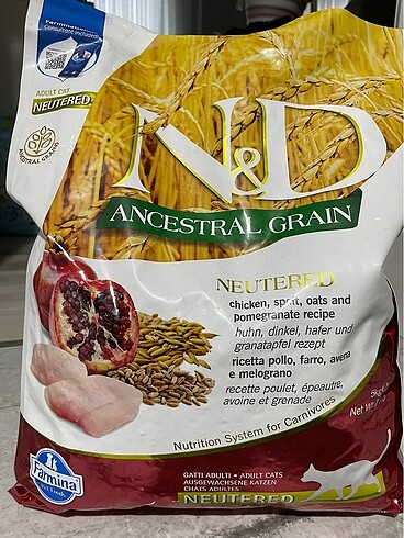 ND KISIRLAŞTIRILMIŞ KEDİ MAMASI