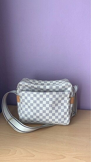 Orijinal deri Louis Vuitton Unisex çanta