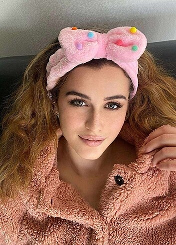 Peluş saç bandı 