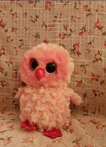 Tyess Ty Beanie Boos Pembe Baykuş