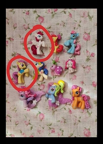 My little pony 2 adet